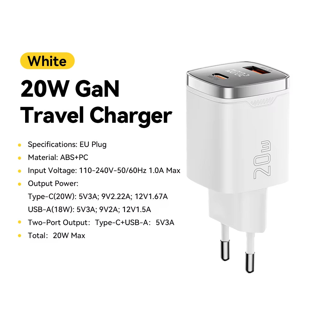 Essager 33 W Gan USB Typ C Ladegerät Digitalanzeige PD Schnellladung Für Iphone 16 15 14 Pro Max Ipad Mini 6 Xiaomi Samsung S22
