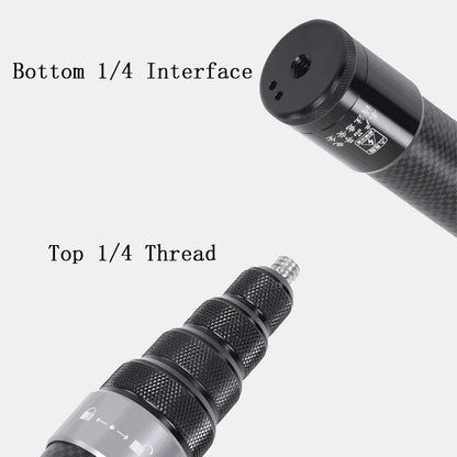 Erweiterbarer Carbon-Fiber Selfie-Stick 3m