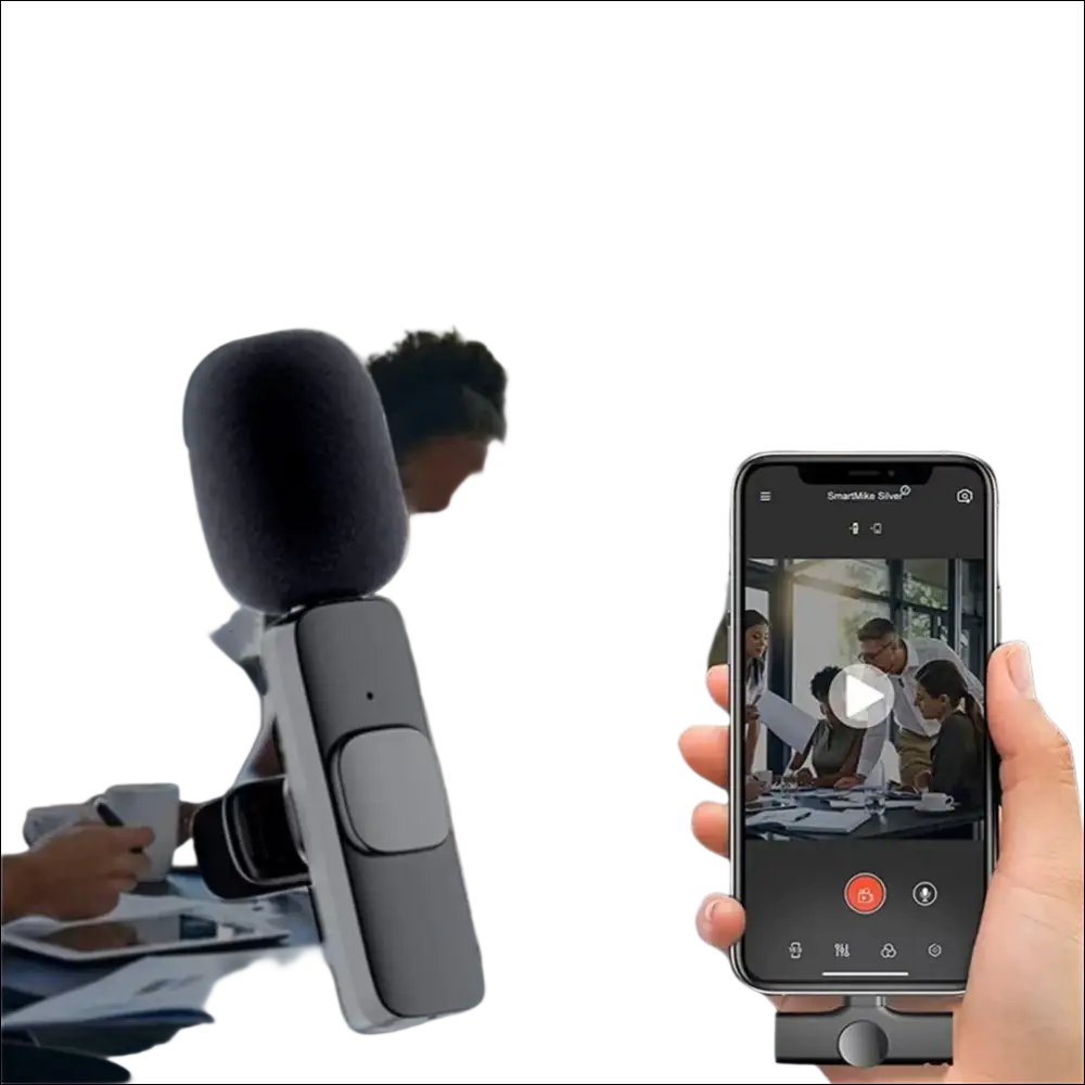 Kompakter Wireless Mikrofon für Kreative.