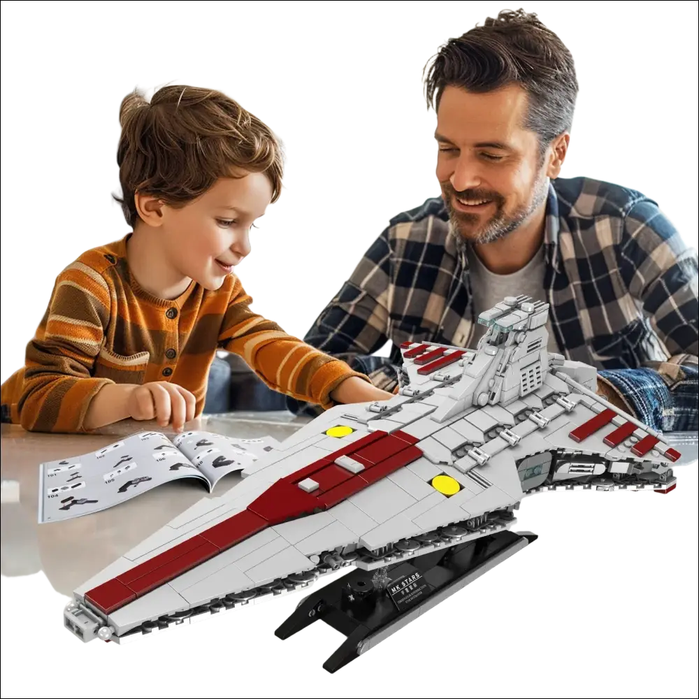 MOULD KING 21074 Republikanischer Angriffskreuzer der Venator-Klasse.