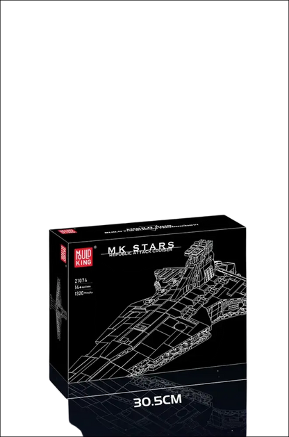 MOULD KING 21074 Republikanischer Angriffskreuzer der Venator-Klasse.